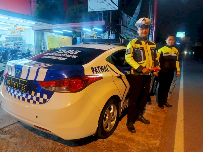 Polres Karanganyar lakukan patroli di malam hari. Dian Tanti/Dok.RMOLJateng