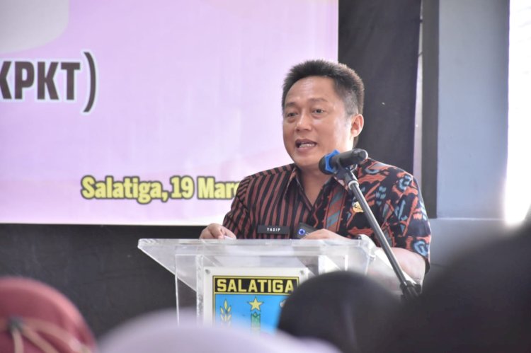 Pj Wali Kota Salatiga Yasip Khasani. Erna Yunus B/Dok.RMOLJateng