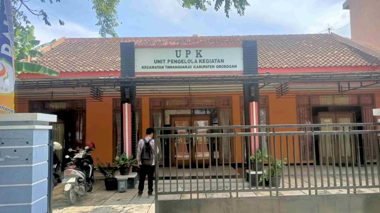 Kantor Bumdesma Tawangharjo, Jalan Purwodadi Blora KM 11 Tawangharjo, Selasa (19/03) Siang. Rubadi/RMOLJateng
