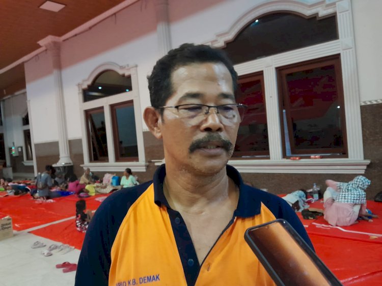 Kabid Darlogpal BPBD Demak, Suprapto. Nungki/Dok.RMOLJateng
