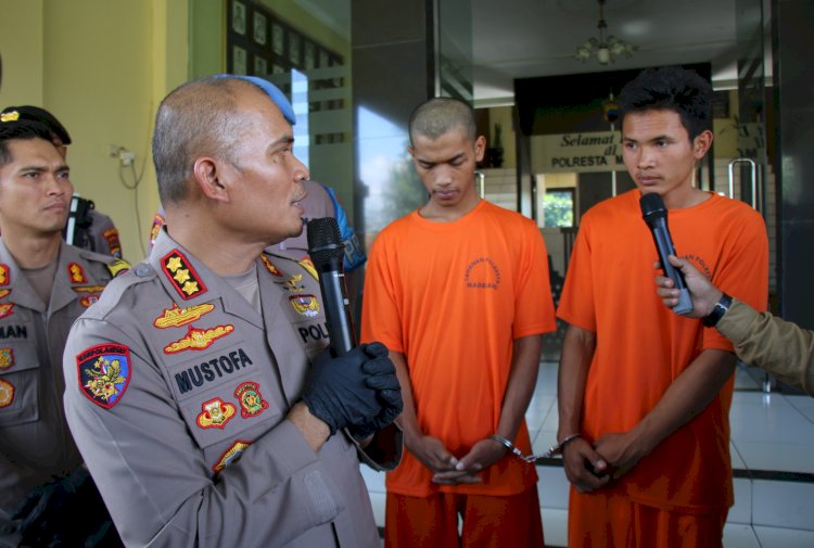 Kapolresta Kombes Polisi Mustofa dalam Konferensi Pers di Media Center Mapolresta Magelang. Istimewa
