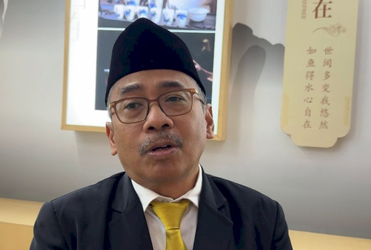 Kepala Dinas Pekerjaan Umum, Bina Marga Dan Cipta Karya Provinsi Jawa Tengah, Hanung Triyono, Menanggapi Dampak Banjir Yang Melanda Jawa Tengah Dalam Sepekan Terakhir, Senin (25/03). Dokumentasi