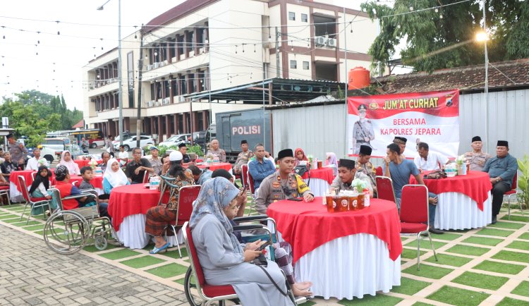 Polres Jepara Menggelar Buka Bersama Mengundang Sahabat Difabel, Jumat (29/03). Arif Edy Purnomo/RMOLjateng