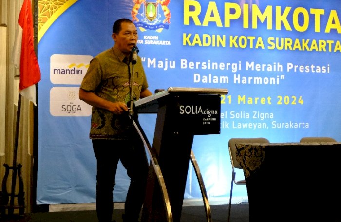 Wakil Wali Kota Solo Saat Hadiri Acara Kadin (Kamar Dagang Indonesia). Dokumentasi Dian Tanti Burhani/RMOLJateng