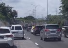 Tol Tembalang Padat Pagi Ini, Diperkirakan Masyarakat Akan Liburan Libur Panjang Lebaran