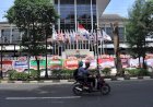 Karangan Bunga Di Kantor Komisi Pemilihan Umum Semarang