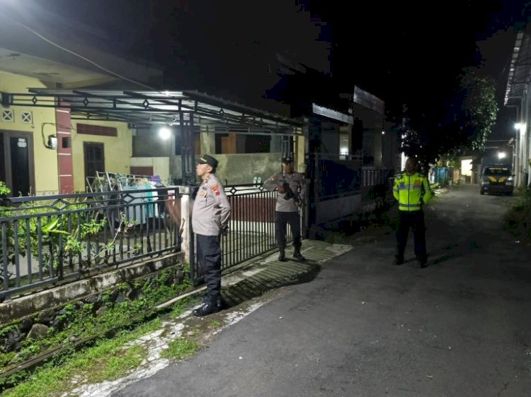 Aparat Polres Jepara sigap patrol rutin menyasar rumah kosong. Arif Edy Purnomo/RMOLJateng