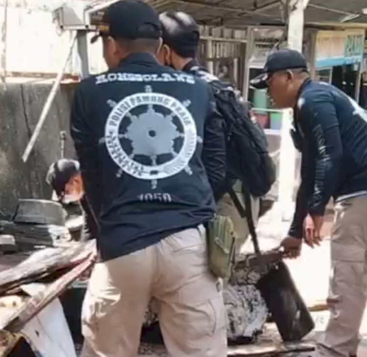 Petugas Satuan Polisi Pamong Praja (Satpol PP) Kota Semarang Rutin Laksanakan Patroli Penertiban Peraturan Daerah (Perda). Dicky A Wijaya/RMOLJateng 