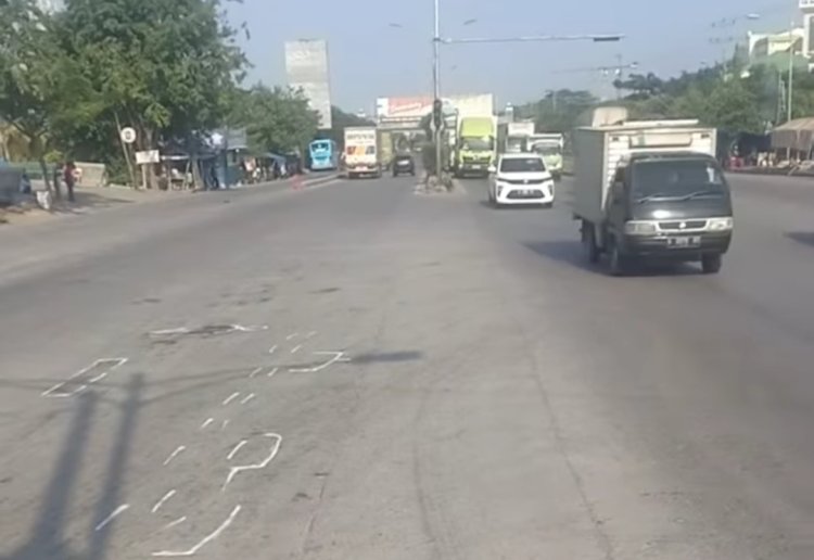 Jalur Pantura Kaligawe Akhir Pekan Ini Lancar, Gambar Diambil Hari Minggu (21/04). Dicky A Wijaya/RMOLJateng 