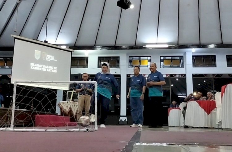 Prosesi pembukaan Popda eks Karesidenan Pekalongan di Aula Pemkab Batang, Minggu (21/4) malam. Ist