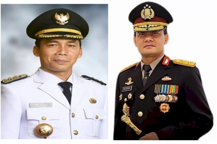 Wihaji dan Irjen Pol Ahmad Luthfi. dok.RMOLJateng