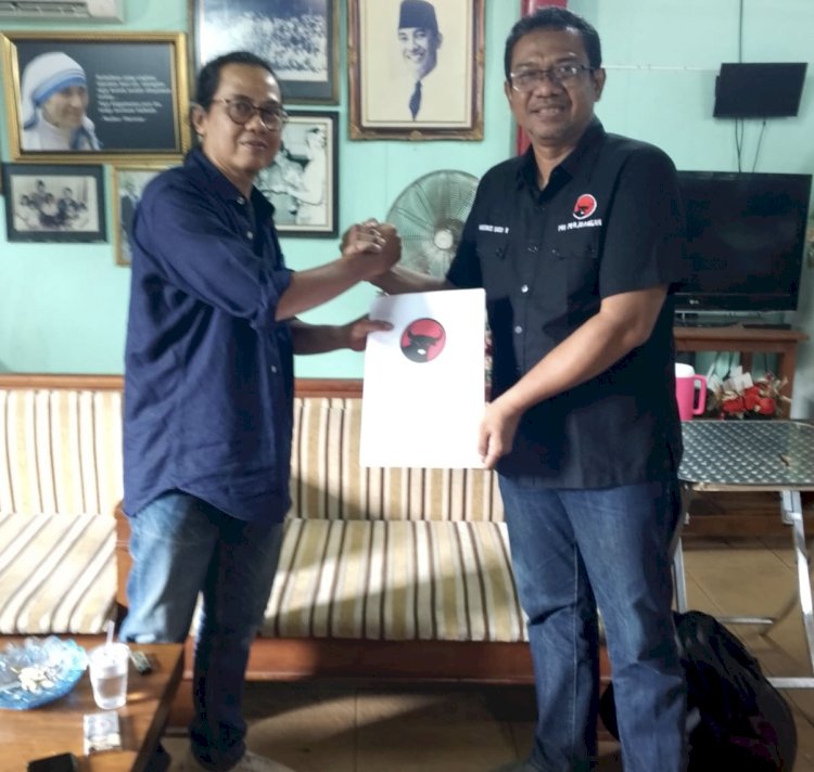Ibnu Kurniawan Salah Satu Pendaftar Calon Wakil Walikota Di PDI Perjuangan Solo. Dian Tanti Burhani/RMOLJawaTengah