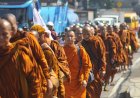 Bhikku Tudong Internasional Hari ini Meninggalkan Semarang