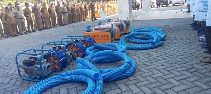 Dukung Ketahanan Pangan, Pemerintah Salurkan Bantuan 41 Unit Pompa Air Pada Kelompok Tani. Dian Tanti Burhani/RMOLJawaTengah