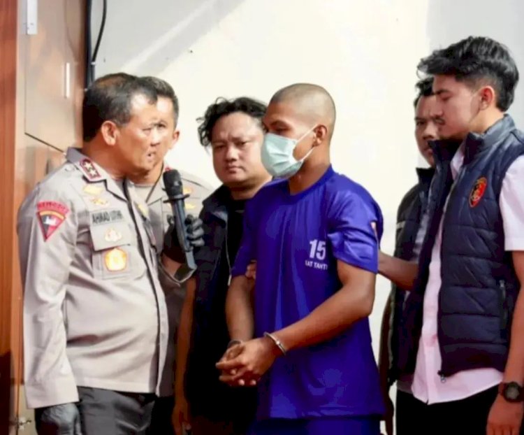 Pelaku Kasus Pembunuhan Bos Pemilik Usaha Kerajinan Tembaga Di Boyolali Diduga Menjalin Hubungan Sesama Jenis Dengan Korban. Dicky A Wijaya/RMOLJawaTengah