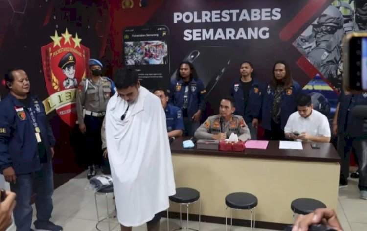 Pelaku Pencurian Kendaraan Bermotor (Curanmor) Berdaster Di Sebuah Hotel Di Semarang Barat Berhasil Diamankan Unit Reskrim Polrestabes Semarang Usai Kabur Ke Indramayu, Jawa Barat. Dicky A Wijaya/RMOLJawaTengah 