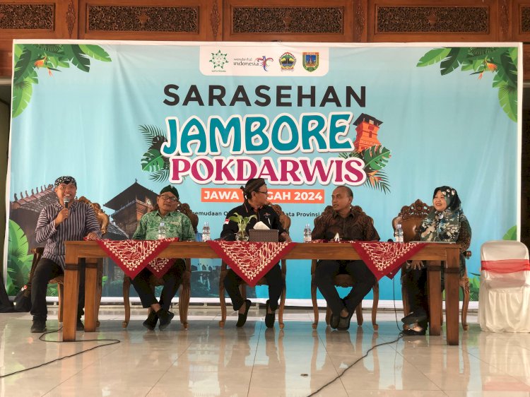 Komisi B DPRD Jateng hadir dalam sarasehean kelompok sadar wisata (Pokdarwis) se Jateng di Taman Krida Budaya Kudus. Arif Edy Purnomo/RMOLjateng