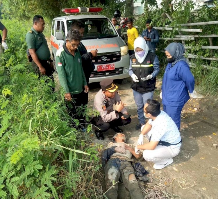 Kasus Pria Ditemukan Terikat Di Kali Babon Sampai Di Proses Pemeriksaan Terhadap Pelaku. Dicky A Wijaya/RMOLJawaTengah