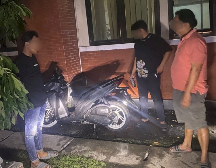 Dua Pelaku RYS Dan IA Menggasak Motor Para Korbannya Di Delapan Tempat Kejadian Perkara Di Wilayah Hukum Polres Kudus. Arif Edy Purnomo/RMOLJawaTengah