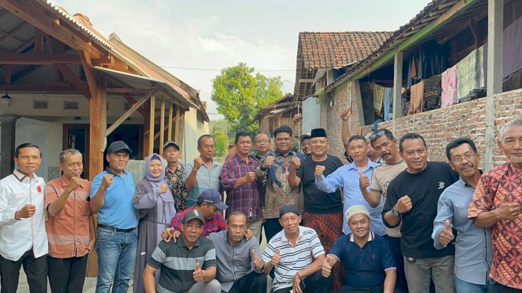 puluhan mantan kepala desa menyatakan dukungan pada Ketua DPD Partai Gerindra Jateng, Sudaryono di Pilgub Jateng 2024.