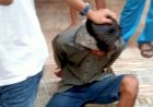 Tepergok, Pencuri Sepeda Motor di Batang Babak Belur Dihajar Massa