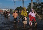 Rob Pelabuhan Tanjung Emas Rendam Pos 1, Tinggi Genangan 30-50 Centimeter