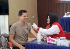Puluhan Anggota Polres Semarang Terima Vaksin Influensa