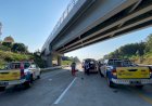 Truk Tronton Dan Pajero Sport Terlibat Kecelakaan Di Jalan Tol Batang-Semarang