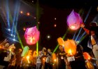 Ribuan Lampion Meriahkan Specta Sindoro-Sumbing Triathlon Dan Duathlon 2024 Wonosobo