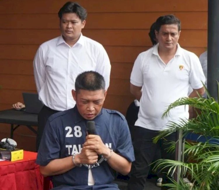 Seorang Satpam Salah Satu Sekolah Di Kota Semarang Nekat Curi Uang Di Ruang Guru Demi Membayar Cicilan Hutang. Dicky A Wijaya/RMOLJawaTengah