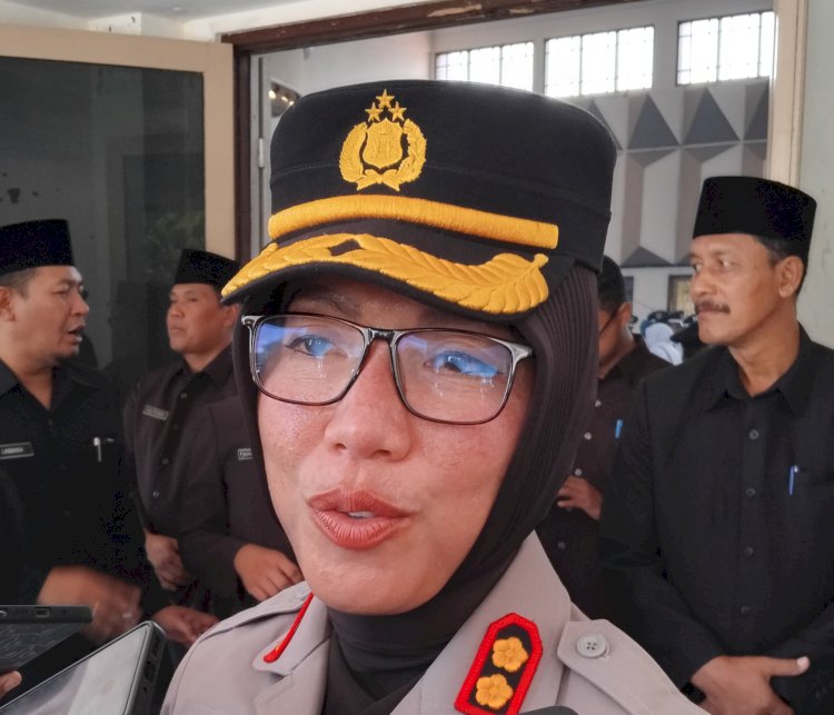 Kapolres Magelang Kota AKBP Herlina. Tri Budi H/RMOLJateng