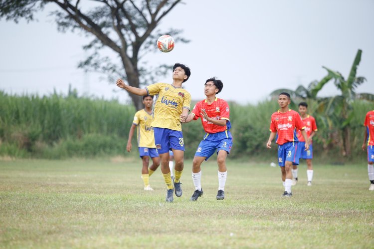 PS Porma membantai Megawon FC di lapangan Porma dengan skor 12-1 dalam lanjutan Sukun U17 League 2024. Istimewa 