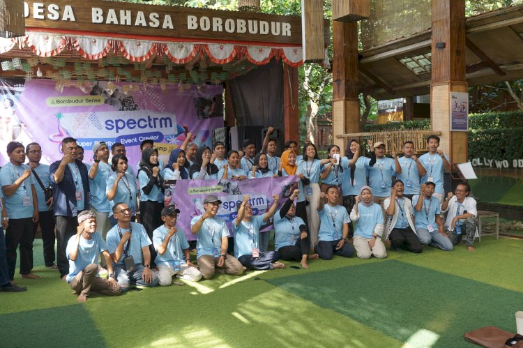 Kelompok peserta perdana pelatihan SPECTRM yang dikomandani GenPI Kabupaten Magelang. Istimewa