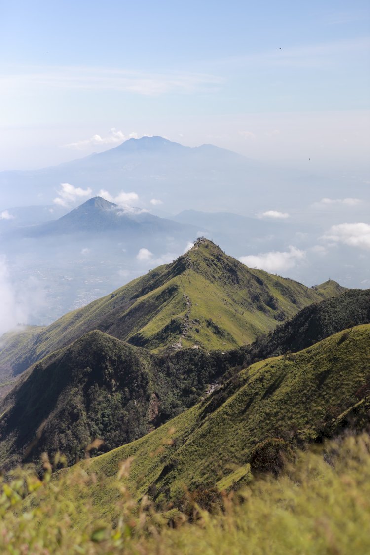 Gunung Merbabu merupakan salah satu gunung terindah di Jawa Tengah. Ershad Salam/RMOLJateng
