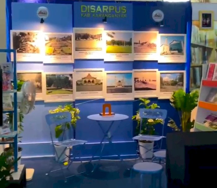 Dinas Kearsipan Dan Perpustakaan (Arpus), Salah Satu Peserta Pameran Kearsipan Dan Perpustakaan Jawa Tengah 2024. Dian Tanti Burhani/RMOLJawaTengah