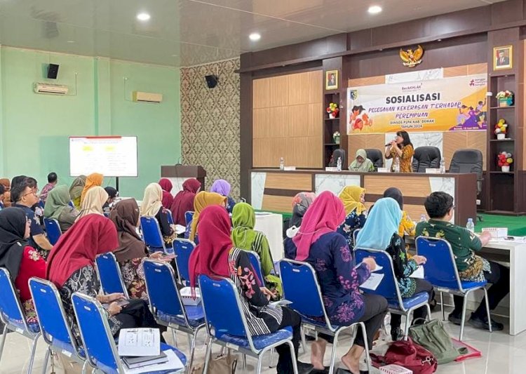 Salah Satu Kegiatan Pemkab Demak Dalam Mencegah Kekerasan Anak Dan Perempuan, Jumat (14/6). RMOLJawaTengah