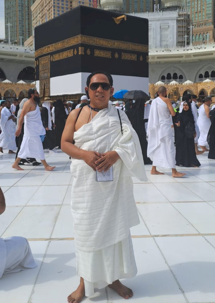 Ady Setiawan Yang Akrab Disapa Mas Wawan, Adalah Bakal Calon Wakil Wali Kota Semarang Dari Partai Kebangkitan Bangsa, Saat Ini Tengah Melaksanakan Ibadah Haji Bersama Istrinya. Istimewa