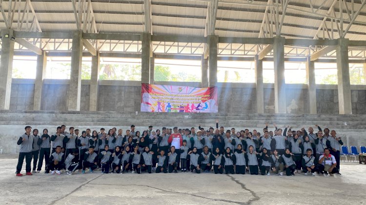 Kontingen Kabupaten Magelang Diberangkatkan Ke Semarang. Istimewa/RMOLJawaTengah