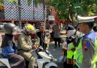 Tingkatkan Disiplin, Polres Wonogiri Gelar Sosialisasi di Pasar