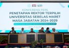Majelis Wali Amanat Tetapkan Prof Hartono Rektor Sebagai Rektor UNS Terpilih Masa Jabatan 2024-2029