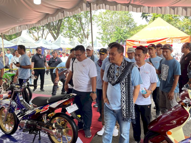 Kontes otomotif Jeparadise Festival 2024 dihadiri Kapolda Jateng Irjen Pol. Ahmad Luthfi dan sejumlah pejabat Jepara. Arif Edi Purnomo/RMOLjateng