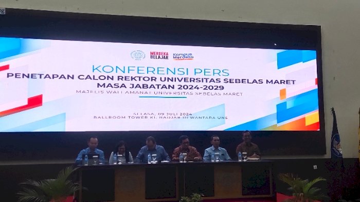 Majelis Wali Amanat UNS tetapkan tiga calon rektor. Dian Tanti/RMOLJateng