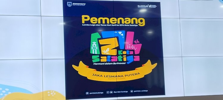 Logo Baru Hari Jadi Ke-1.274 Tahun Kota Salatiga. Erna Yunus B/RMOLJawaTengah