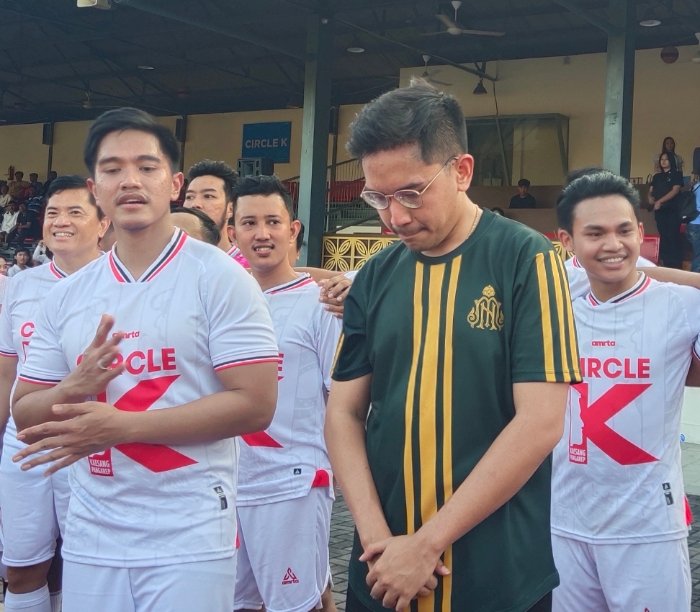 Ketum PSI Kaesang Pangarep Berikan Dukungan Kepada KGPAA Mangkunegara X, Bhre Cakrahutomo Wira Sudjiwo Maju Sebagai Calon Walikota Solo Dalam Pilwalkot Mendatang. Dian Tanti Burhani/RMOLJawaTengah