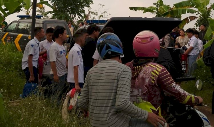 Tawuran pelajar sekolah di Bukit Jangli, Selasa (23/7) sore puluhan pelakunya diamankan polisi. Dicky Aditya/RMOLJateng 
