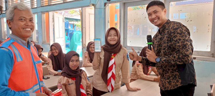 Acara PLN Mengajar di SMK 1 Demak untuk memperingati Hari Anak Nasional 2024. Nungki/RMOLJateng