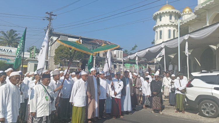 Khaul Bawang diikuti ribuan jemaah, Minggu (28/7). RMOL Jateng/Bakti Buwono