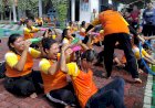 Warga Binaan Lapas Wanita Semarang Ceria Meriahkan Perayaan Tujuh Belasan.