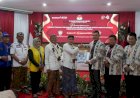 Tampil Kompak Naik Becak, Hartopo Mawahib Daftar Cabup dan Cawabup Pilkada Kudus