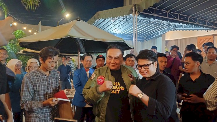 Ketua DPD PDI Perjuangan Jawa Tengah, Bambang Wuryanto atau Bambang Pacul saat menghadiri acara KNPI di Hotel Nirwana, Kota Pekalongan, Senin (5/8) malam. RMOL Jateng/Bakti Buwono